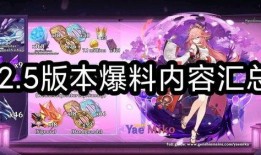 原神最新2.5版本爆料,新角色、新剧情与神秘元素交织